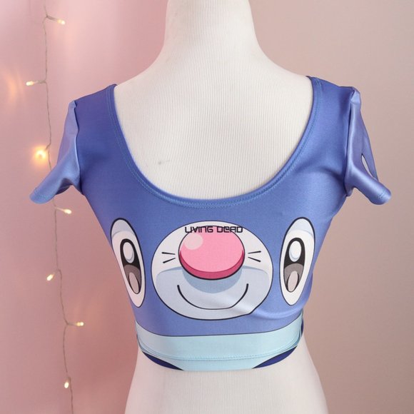 Living Dead Clothing Pokemon Popplio Crop Top - Picture 5 of 8